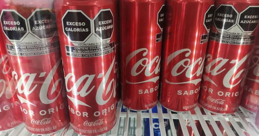 Etiqueta frontal en Coca Cola (Foto: Moisés Pablo, Cuartoscuro)