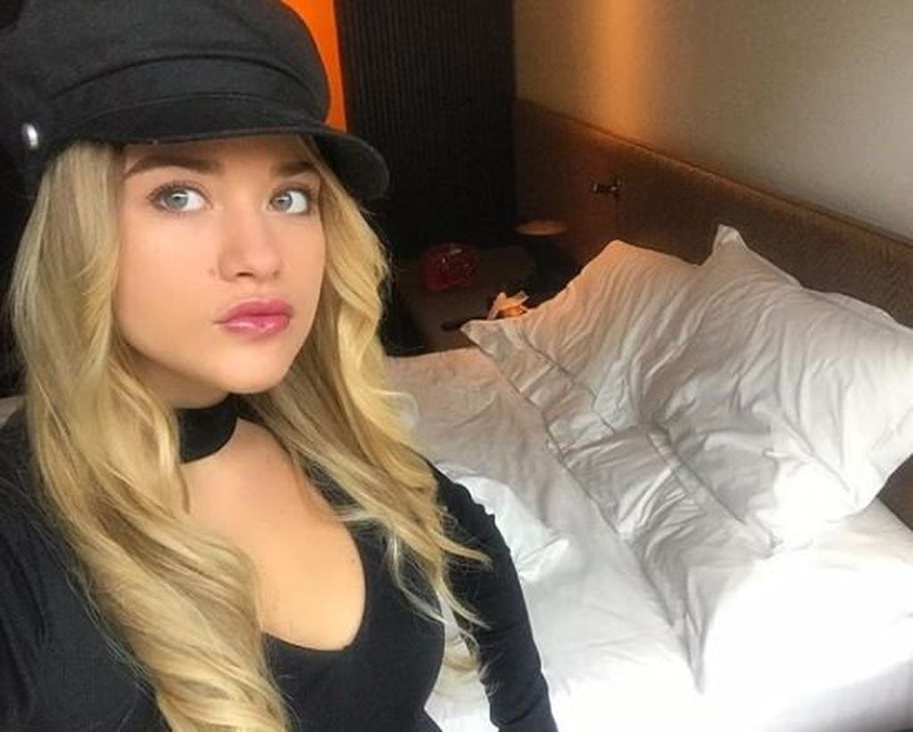 Sofía Calzetti tiene una gran parecido a "La Princesita", ex del Kun Agüero. (Instagram)