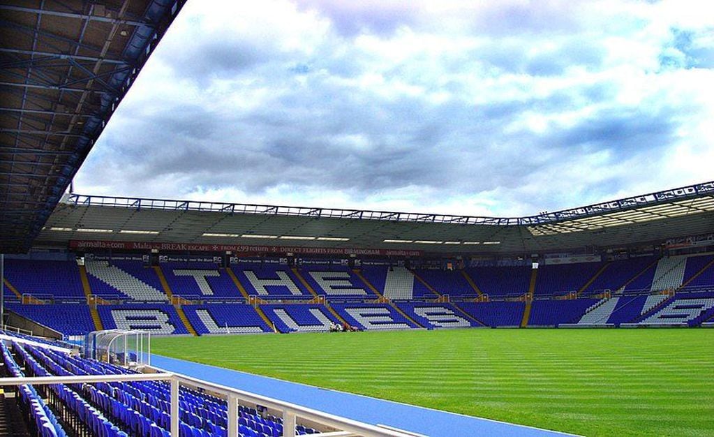 El St Andrew's Stadium, la cancha del Birmingham City. 