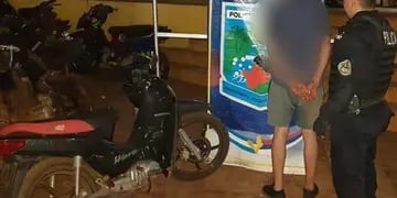 Recuperan motocicleta robada en Comandante Andresito