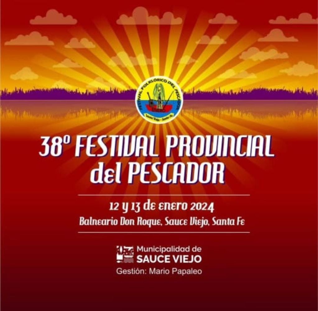 Este año será la 38° edición del tradicional festival regional.