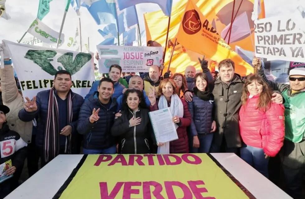 Partido Verde Tierra del Fuego - Candidatos 2019