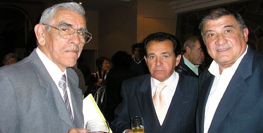 Ernesto Contreras (Cóndor de América), Víctor Legrotaglie (el Maestro) y Francisco Pachi Romero, símbolos del deporte de Mendoza.