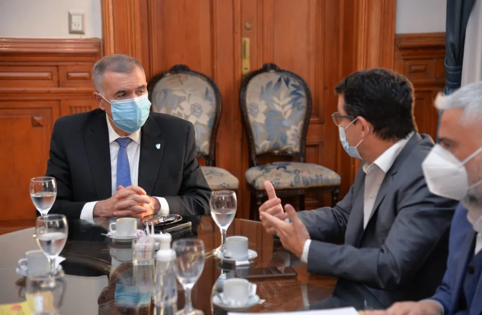 Jaldo se reunió con el ministro Gabriel Yedlin.