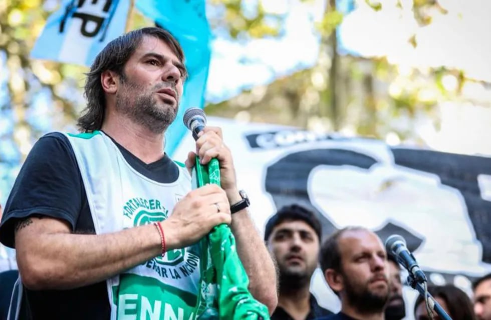 Daniel Catalano, secretario general de ATE Capital, se refirió al cese de actividades en reclamo a una condena a Cristina Kirchner por la causa Vialidad.