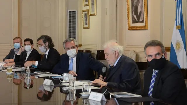 Reunión en Casa Rosada (Foto: Presidencia)