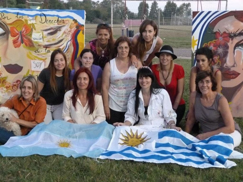 Ivana Zubillaga, Participación en pintura mural en el marco del "Proyecto internacional e intinerante por los derechos de la mujer y en contra de la violencia de género" Paysandú, Uruguay