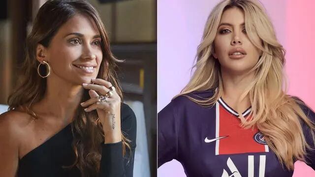 Antonela Roccuzzo y Wanda Nara