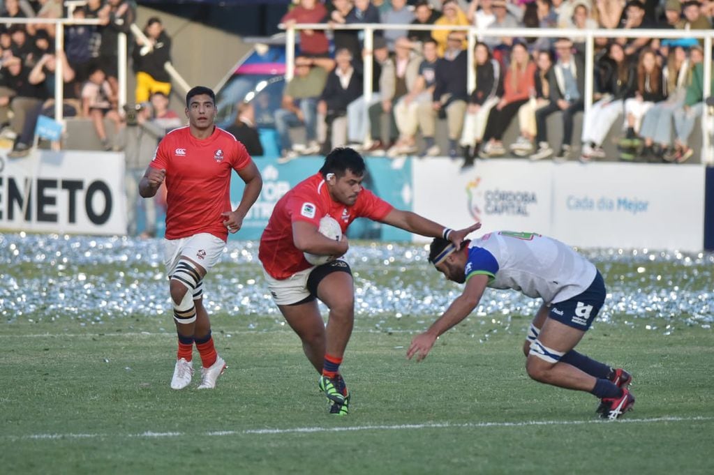 Dogos XV y Yacare XV, por la primera fecha del Súper Rugby Américas en cancha del Tala RC. (Facundo Luque / La Voz)