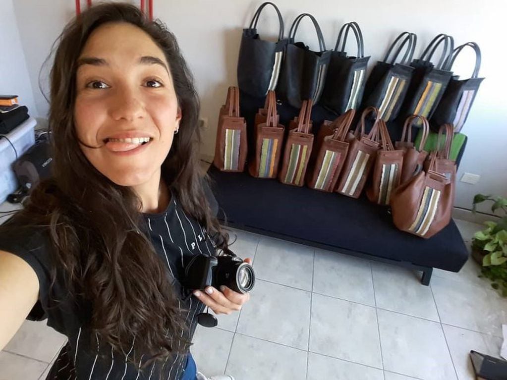 Zaira Adén, la joven creadora de Qara, cuyos diseños y productos fueron distinguidos con el Sello Buen Diseño 2019.