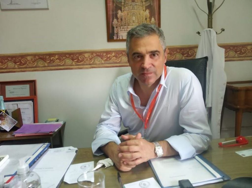 Marcelo Nallar, director del hospital Oñativia.