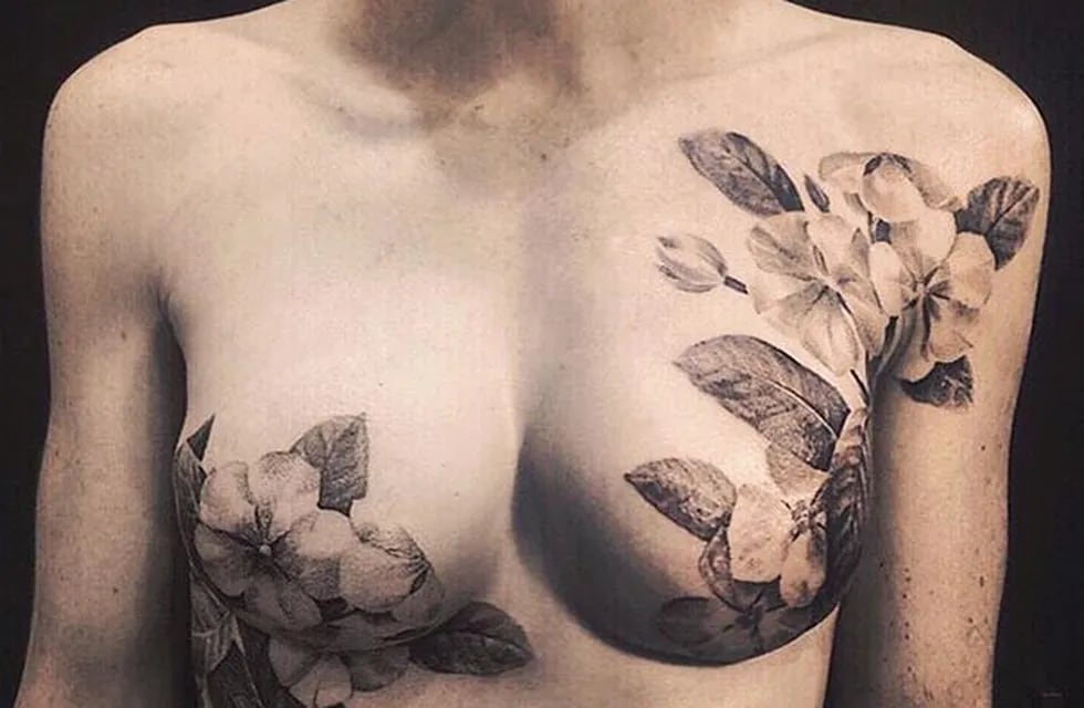 Tatuajes y cáncer de mamas - imagen ilustrativa