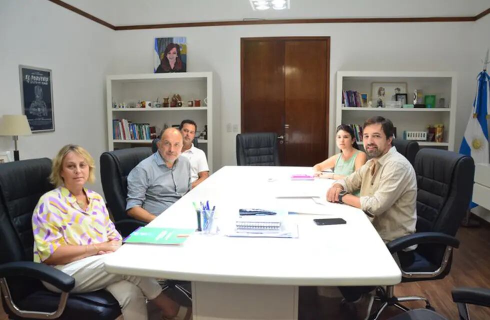 Reunión en La Plata con el Ministro de Salud Nicolas Kreplak