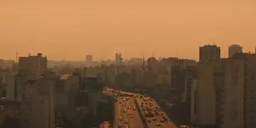 Por qué hay humo en la Ciudad de Buenos Aires