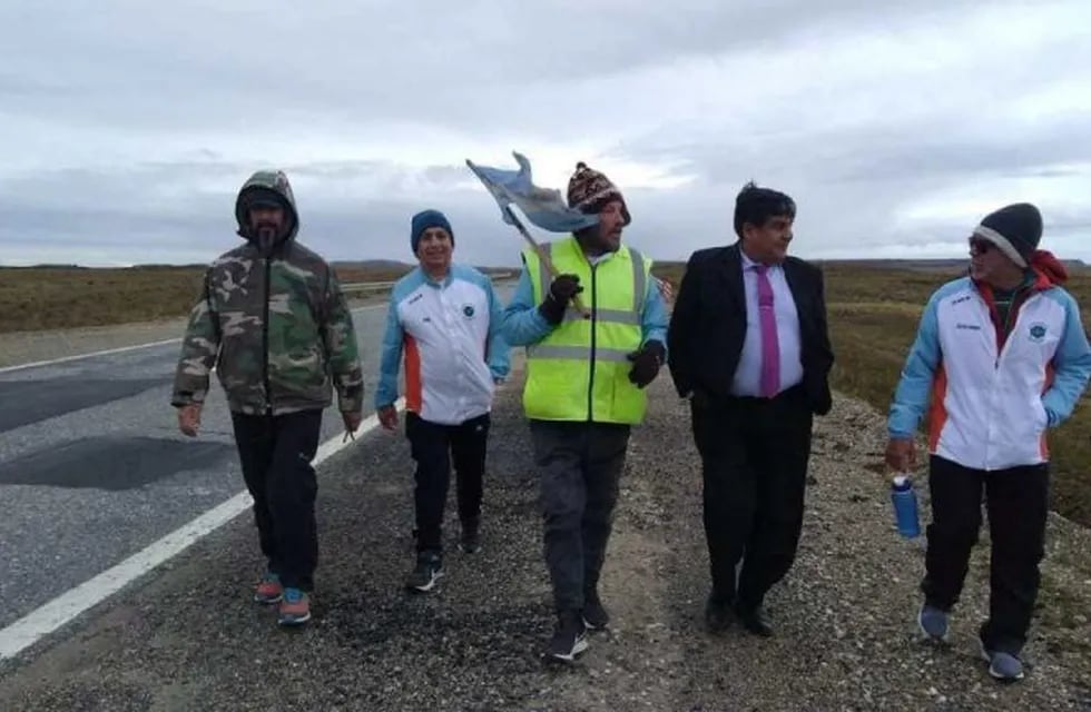 Caminata por el 37° aniversario de la Gesta de Malvinas