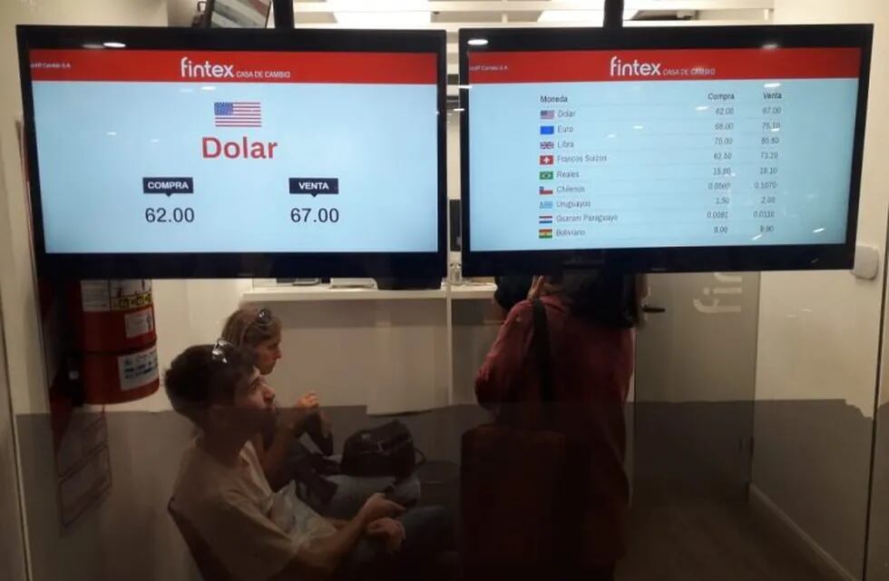 Desesperación por el dólar que llegó a los $67 en Rosario (El Ciudadano)