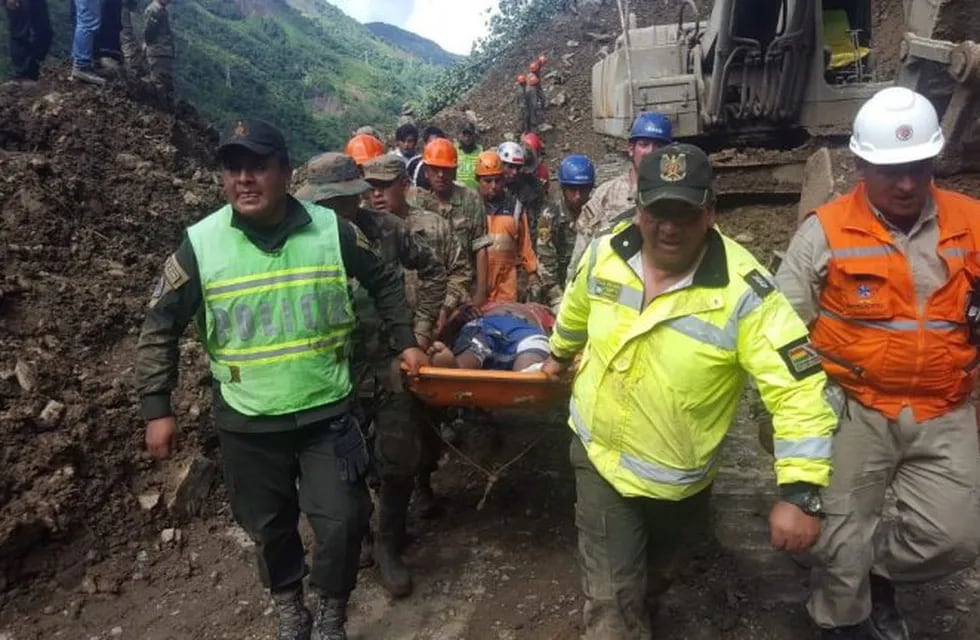 Un alud en Bolivia dejó al menos 15 muertos y más de 50 heridos. (EFE)