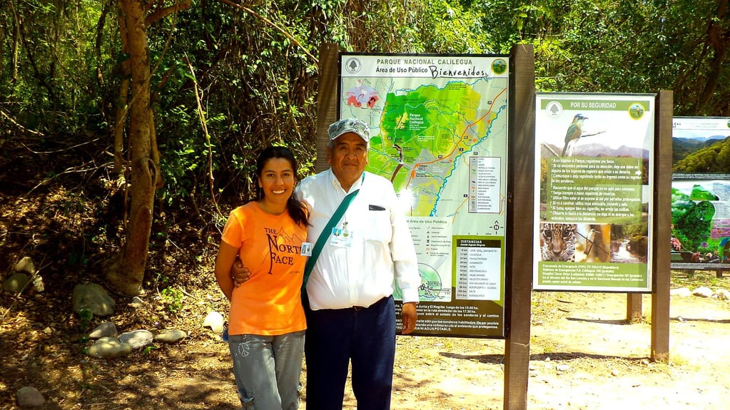 Guías avezados está siempre dispuestos a acompañar al visitante en su visita al Parque Nacional Calilegua, en Jujuy.