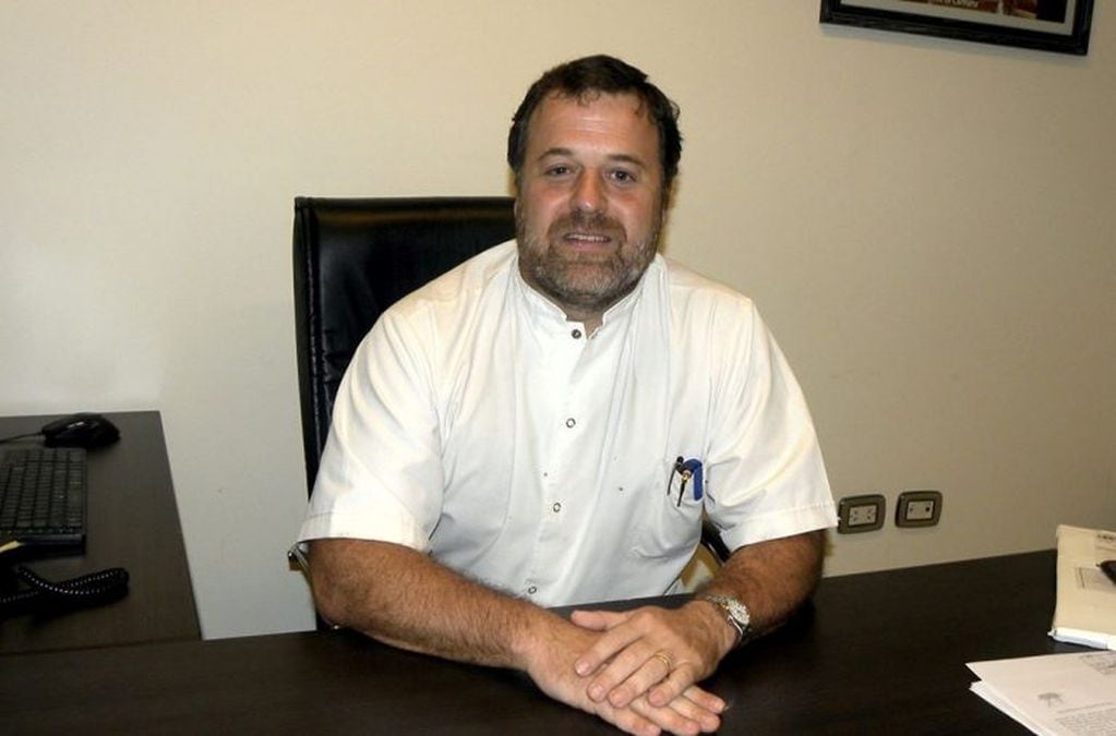 Sebastián Dei Castelli, neurocirujano del Hospital Escuela de Agudos “Dr. Ramón Madariaga”. (MisionesOnline)