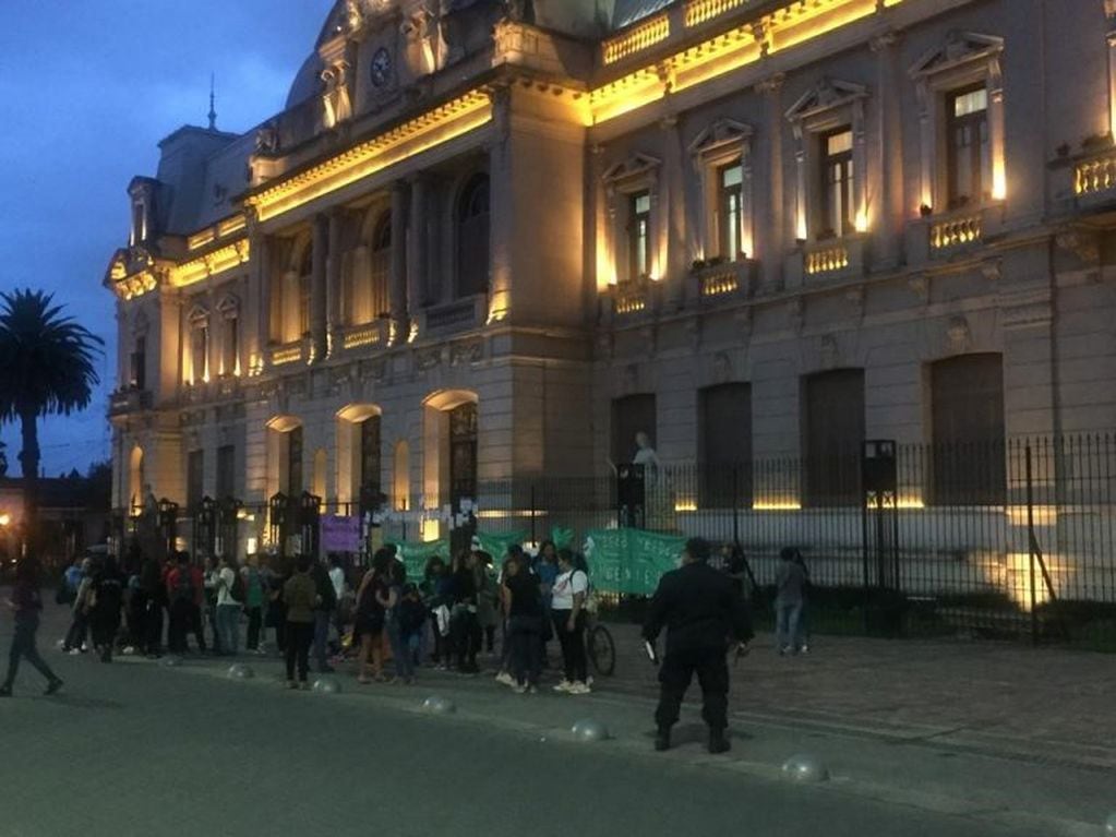 Marcha de organizaciones feministas en Jujuy