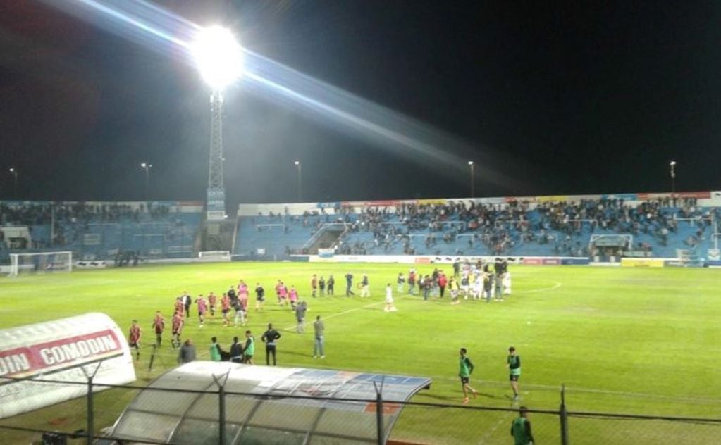 El estadio "23 de AGosto" fue escenario del encuentro Gimnasia de Jujuy - Chacarita Juniors.