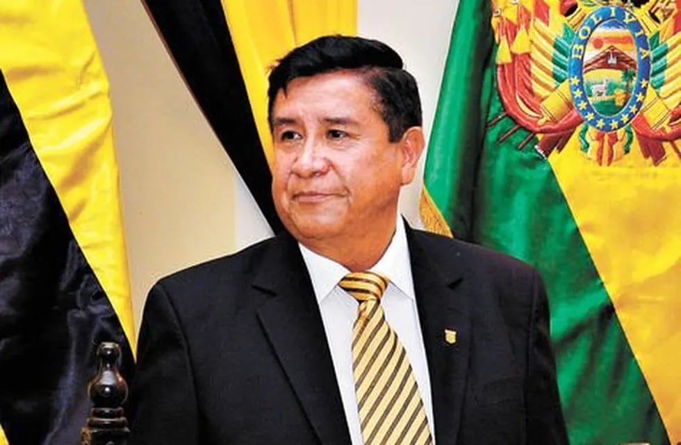 Cesar Salinas, presidente de la Federación Boliviana de Fútbol.