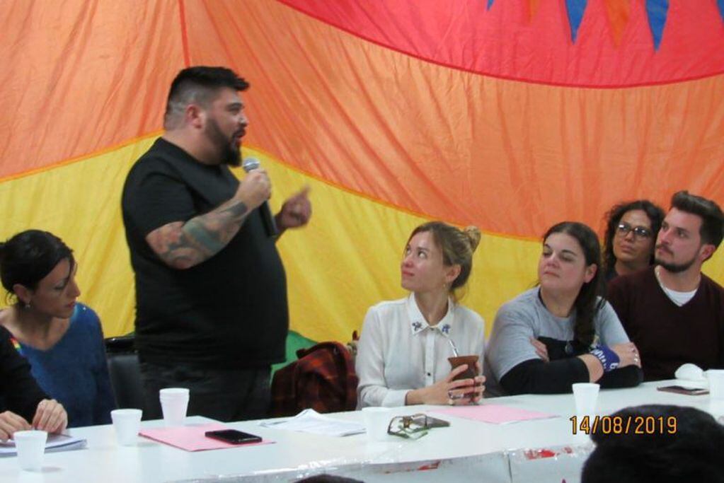 La comunidad LGBTIQ eligió a sus nuevas autoridades y el cordobés Martín Apaz es el presidente.
