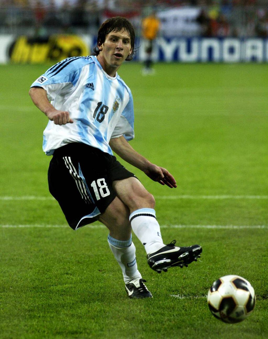 Messi ganó el Mundial Sub 20 de Holanda.