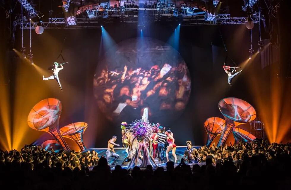 Cirque du Soleil, que llega ahora a Córdoba, tendru00e1 una pequeu00f1a gira por Estados Unidos.