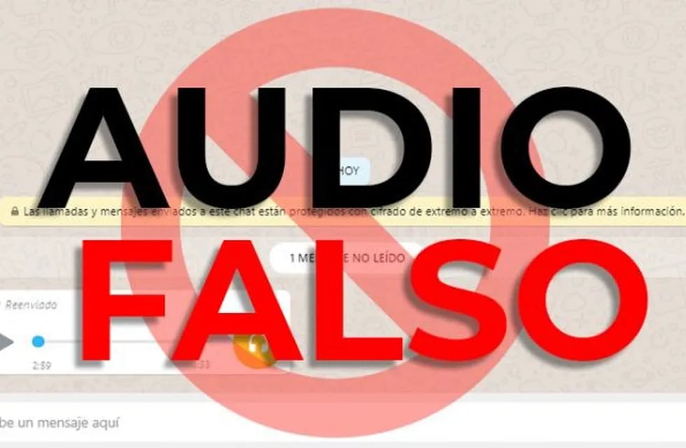 Audio de Whatsapp falso: No hay casos de \