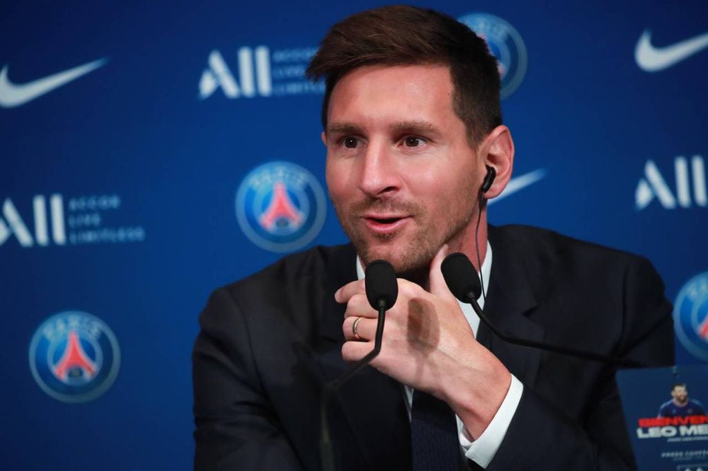 Lionel Messi habló como jugador del PSG.