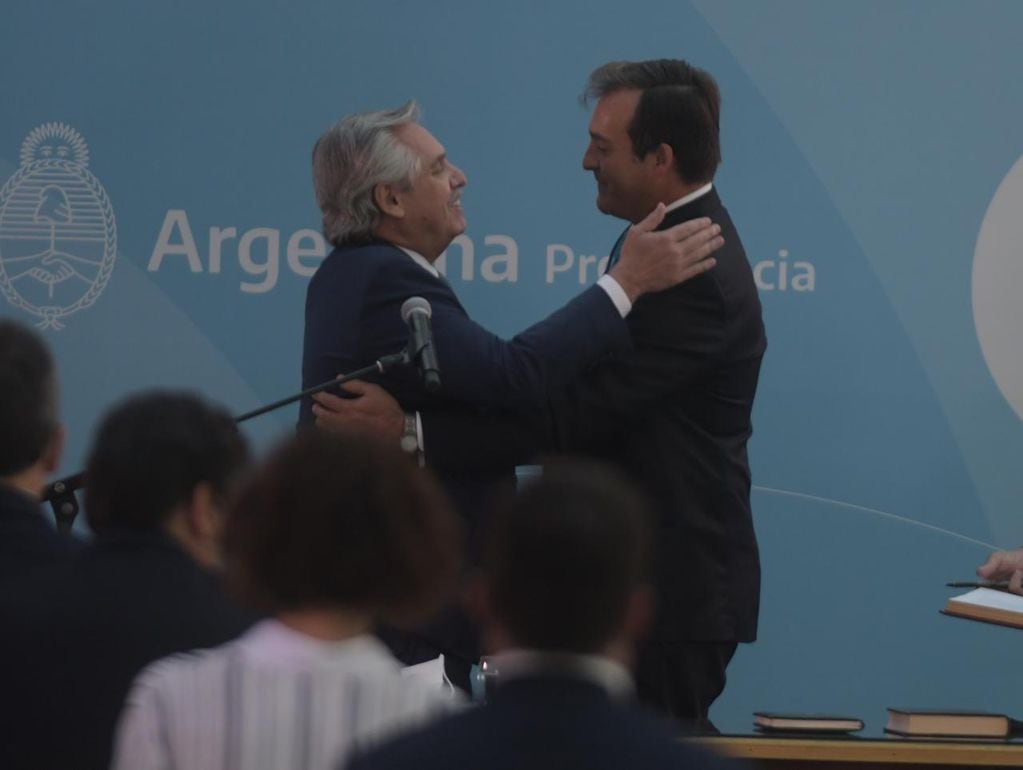 Alberto Fernández le tomó juramento a Martín Soria, el nuevo ministro de Justicia y Derechos Humanos