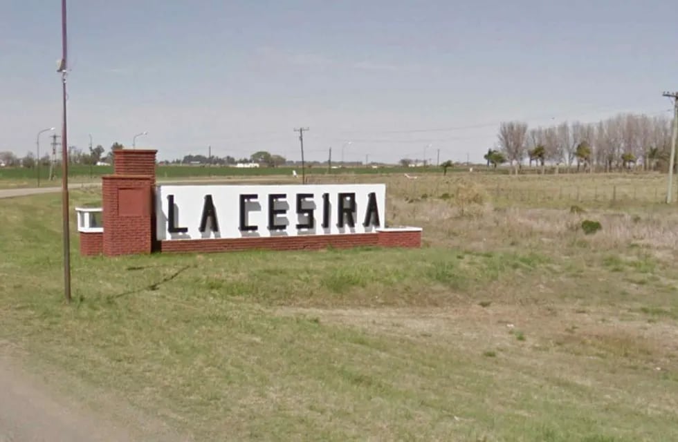 El lamentable hecho ocurrió en la localidad cordobesa La Cesira. (Captura/©Google Street View)