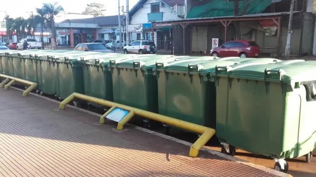 Eldorado: el municipio cuenta con 23 nuevos contenedores de residuos