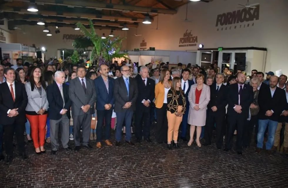 El Ministro de Economía, Jorge Ibáñez dejó inaugurada la muestra