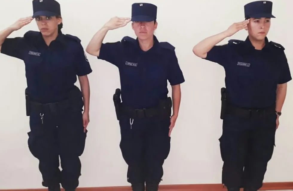 Agentes Femeninas\nCrédito: Policía de Entre Ríos
