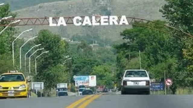 Ingreso a La Calera (Archivo/La Voz).
