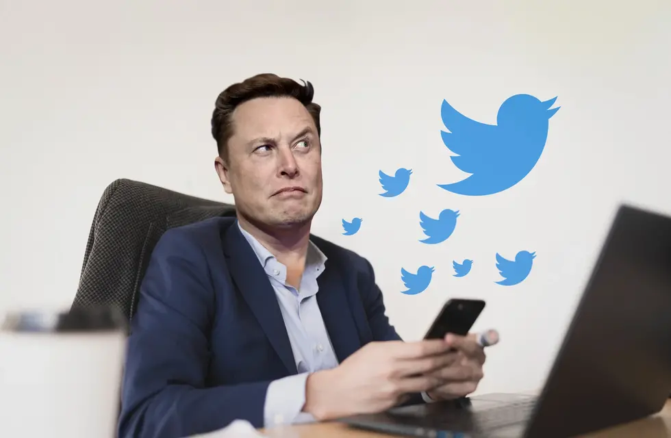 Elon Musk estaría pensando en sacar el logo del pajarito de Twitter. Foto: La Voz.