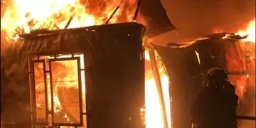 Incendio en Berazategui