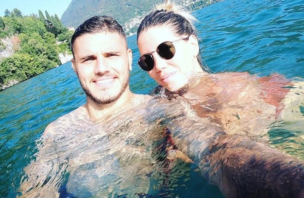 Mauro Icardi y Wanda Nara. (Instagram)