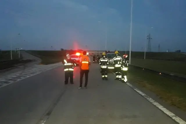 Falleció un camionero tras un choque en la Autopista Rosario-Córdoba