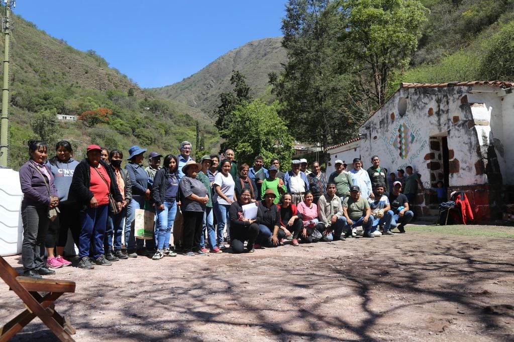 Un aporte no reembolsable por la suma total de $35.620.000.- fue entregado en Jujuy para la ejecución del proyecto integral "Mejor Producción Caprina para Jallchasqa" en el que son beneficiarias 44 familias de la localidad de Reyes.