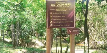 El ministro de Turismo de la provincia recorrerá el Parque Natural Municipal Salto Küppers