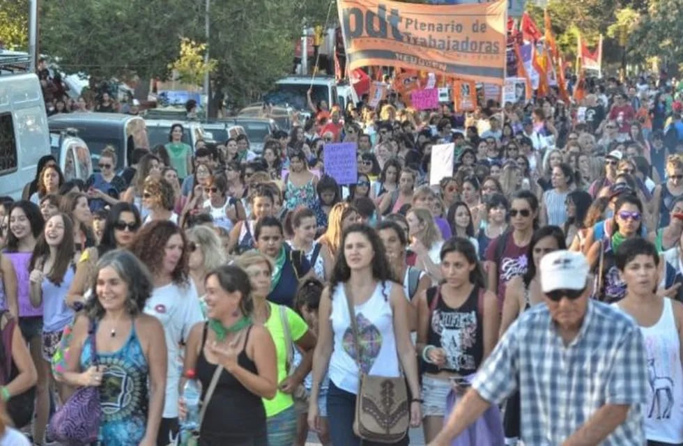 Marcha a favor de Lucia Perez (Omar Novoa)