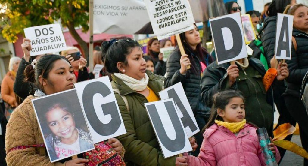 2 años sin Guadalupe Lucero: su familia marchó por las calles de San Luis