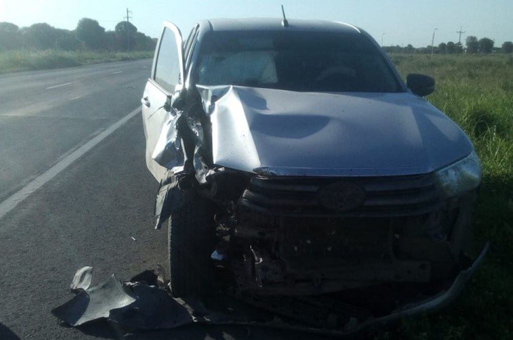 Tragedia en Ruta 16: fallecieron una mujer y una niña en un accidente. (Web).