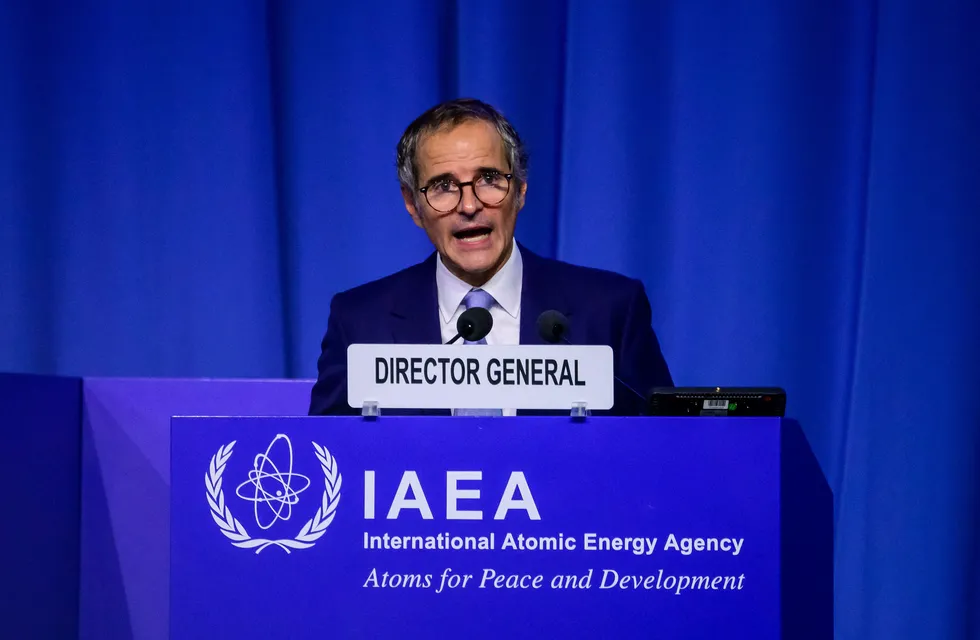 El Director General de la OIEA, Rafael Grossi.