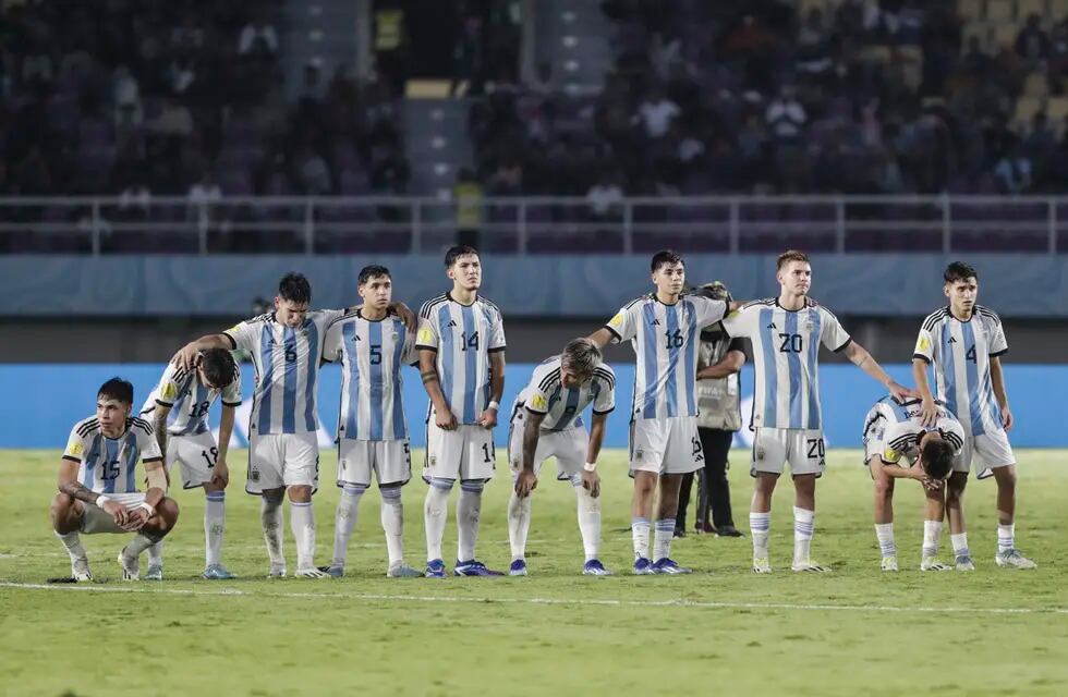 Fin del sueño en el Mundial Sub-17: Argentina quedó eliminada por penales ante Alemania en las semifinales (EFE)