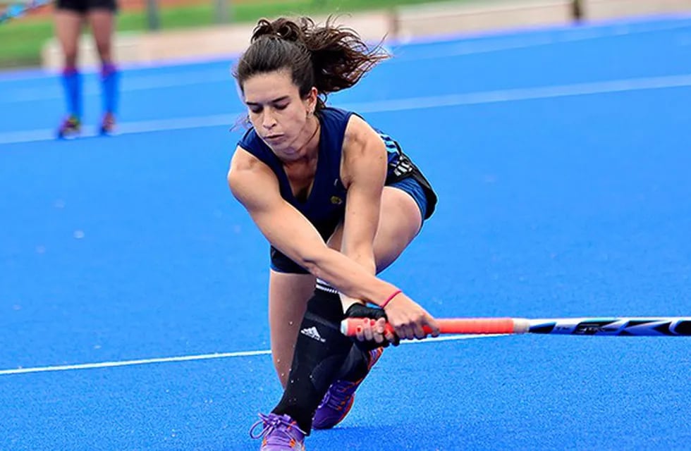 Camila Machín, jugadora de hockey.