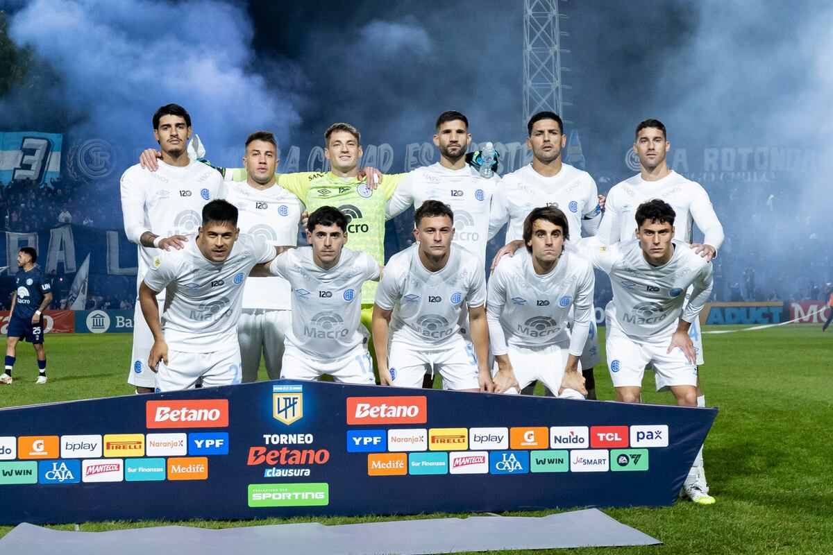 La formación de Belgrano en Mendoza. (Prensa Belgrano).